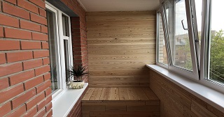 Отделка, остекление, утепление балконов в Артеме от 208 руб. м/2.