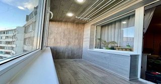 Обшивка лоджии Артем цена от 208 руб. м/2.